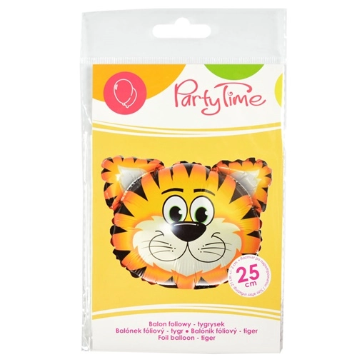 Balon foliowy tygrys zoo urodziny dekoracja